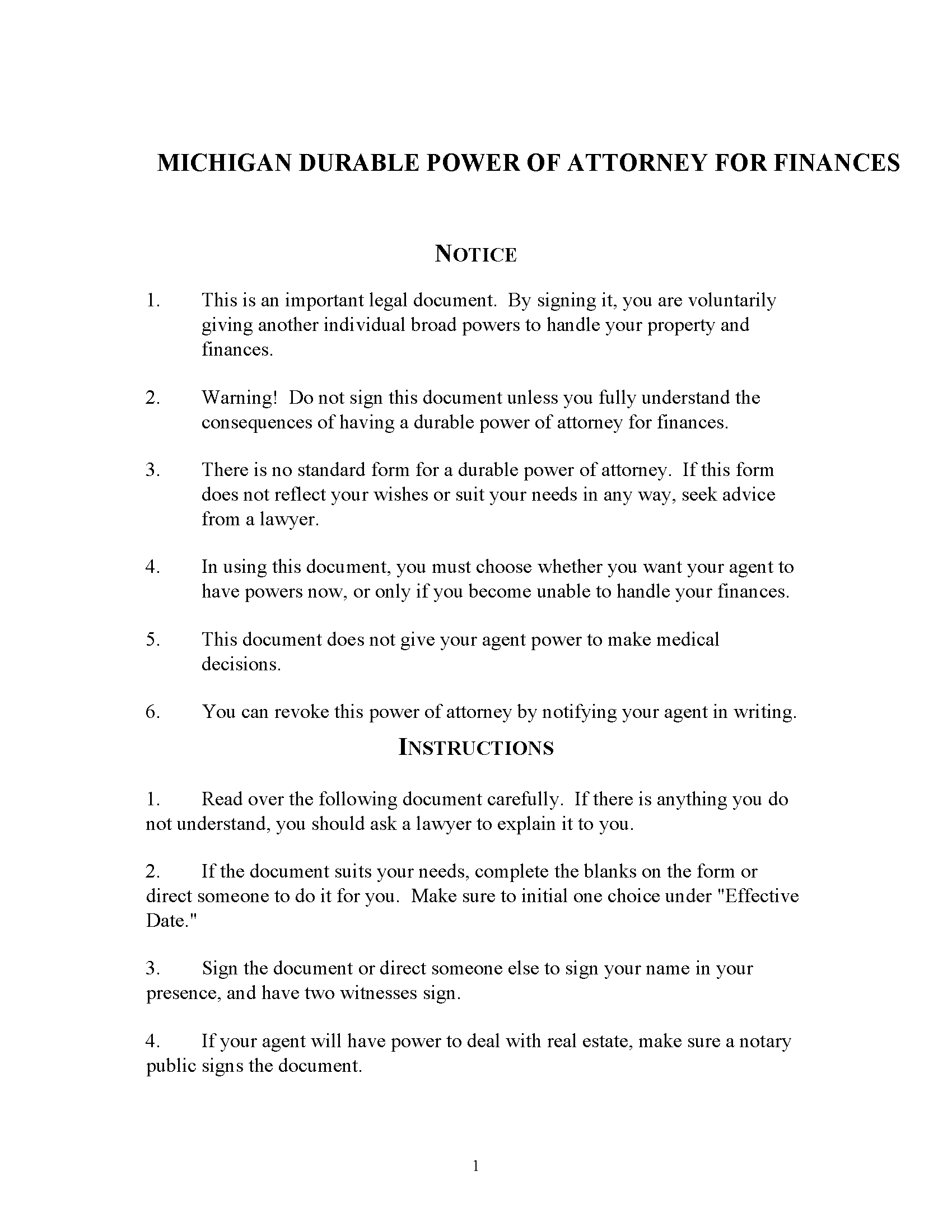 general-durable-power-of-attorney-form-michigan-free-download