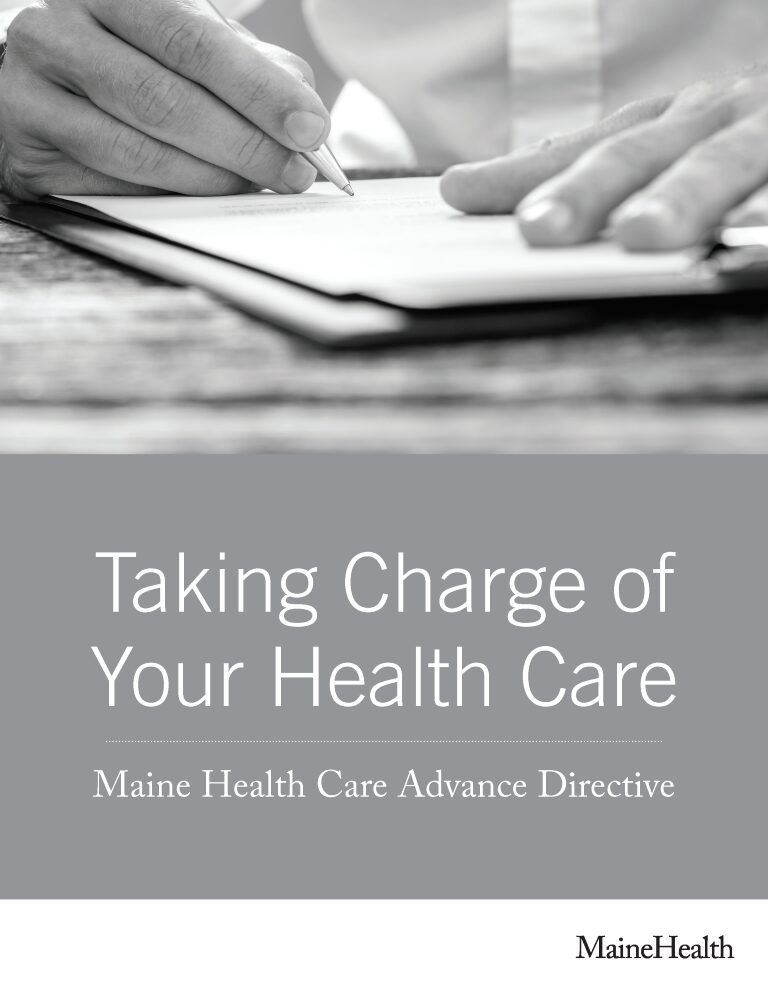 Maine Advance Directive For Health Care Maine Advance Directive For Health Care Form