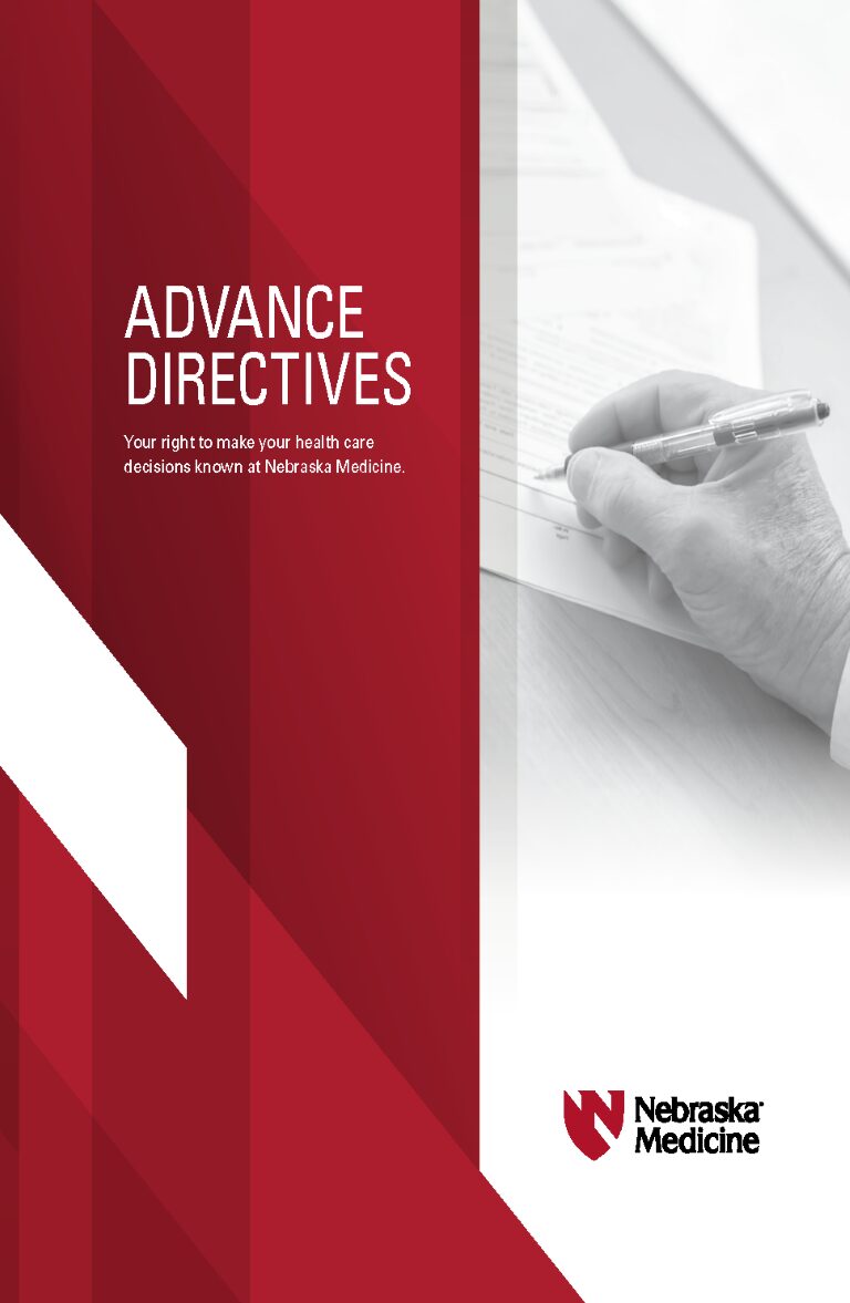Nebraska Advance Directive For Health Care Nebraska Advance Directive For Health Care Form