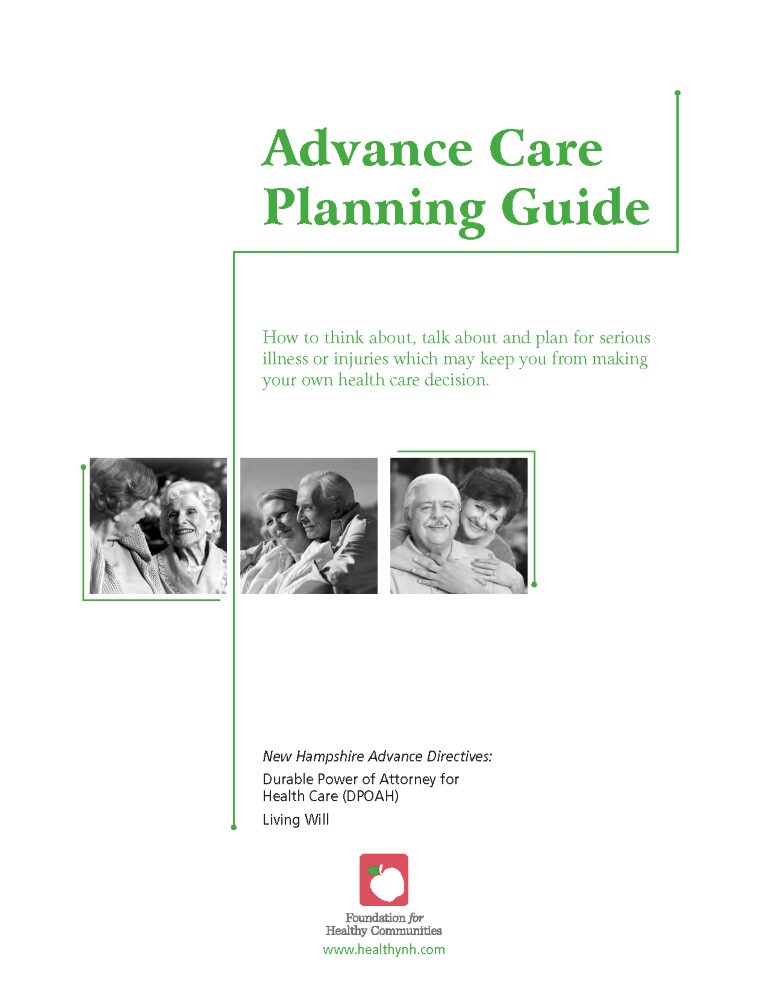 New Hampshire Advance Directive For Health Care New Hampshire Advance Directive For Health Care Form