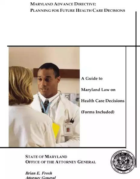 Maryland Medical Power of Attorney
