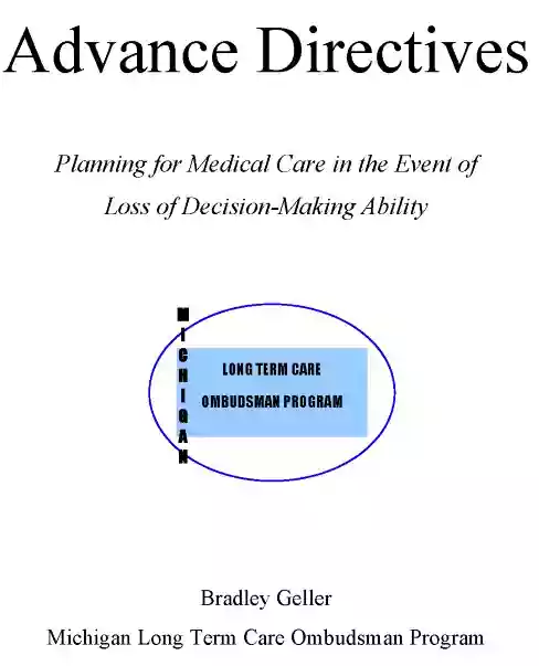 Michigan Advance Healthcare Directive PDF