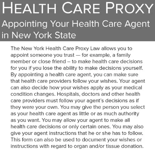 New York Medical Power of Attorney