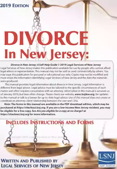 State of New Jersey Divorce Forms